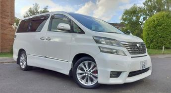 Toyota Vellfire 2.4L PETROL AUTO 7 SEATS 5 DR