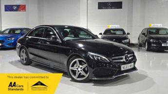 Mercedes C Class 2.0 C200 AMG LINE PREMIUM G-TRONIC+ EURO 6 (s/s) SALOON 5DR