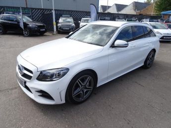 Mercedes C Class 1.5 C200 MHEV EQ Boost AMG Line (Premium) Estate 5dr Petrol G-Tr