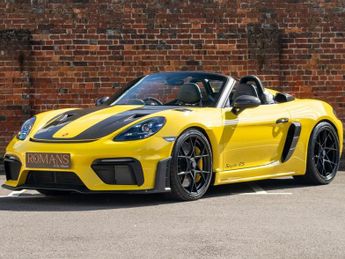 Porsche 718 SPYDER RS PDK - 74 Plate! - Weissach pack - Huge Spec!