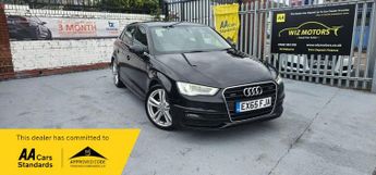 Audi A3 1.8 TFSI S line Sportback 5dr Petrol S Tronic quattro Euro 6 (s/