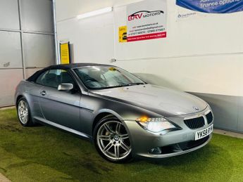 BMW 635 3.0 635d Sport Convertible 2dr Diesel Steptronic Euro 4 (286 ps)