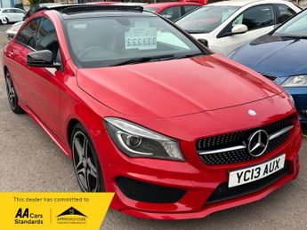 Mercedes CLA 2.1 CLA220 CDI AMG Sport Coupe 7G-DCT Euro 6 4dr 170BHP