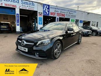 Mercedes C Class 2.0 C300d AMG Line Edition (Premium) G-Tronic+ Euro 6 (s/s) 4dr