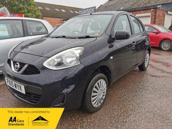 Nissan Micra 1.2 Visia Hatchback 5dr Petrol Manual Euro 5 (80 ps)