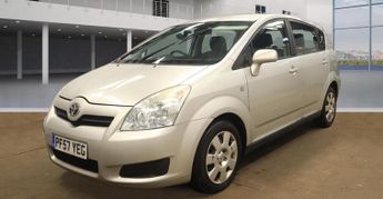 Toyota Corolla Verso 1.6 VVT-i T2 MPV 5dr Petrol Manual (178 g/km, 109 bhp)