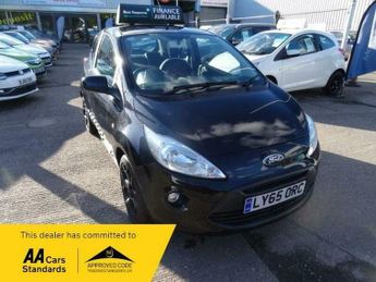 Ford Ka 1.2 Zetec Black Edition Hatchback 3dr Petrol Manual Euro 6 (s/s)