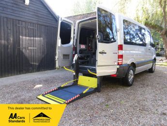 Mercedes Sprinter 210 2.1CDi L1H1 AUTOMATIC WHEELCHAIR ACCESS VEHICLE WAV ** ONLY 