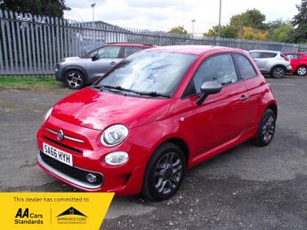 Fiat 500 RESERVE FOR £99...S....FULL SERVICE HISTORY....HALF LEATHER