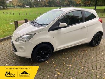 Ford Ka 1.2 Zetec White Edition Hatchback 3dr Petrol Manual Euro 6 (s/s)