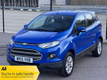 Ford EcoSport 1.5 Zetec SUV 5dr Petrol Manual 2WD Euro 5 (112 ps)