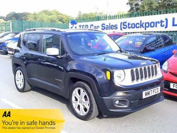 Jeep Renegade 1.6 MultiJetII Limited SUV 5dr Diesel Manual Euro 6 (s/s) (120 p