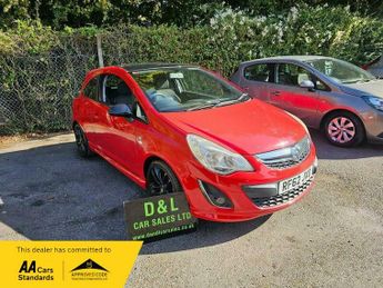 Vauxhall Corsa 1.2 16V Limited Edition Euro 5 3dr