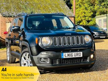 Jeep Renegade 1.4T MultiAirII Longitude SUV 5dr Petrol DDCT Euro 6 (s/s) (140 