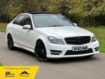 Mercedes C Class 2.1 C220 CDI AMG Sport Plus G-Tronic+ Euro 5 (s/s) 4dr