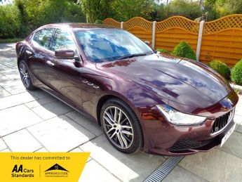 Maserati Ghibli V6 3.0 PETROL,1 FORMER KEEPER,ONLY 35K WITH FULL SERVICE HISTORY