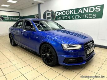 Audi A4 2.0 TDI S LINE BLACK EDITION NAV [SAT NAV, LEATHER & 19in ALLOY 