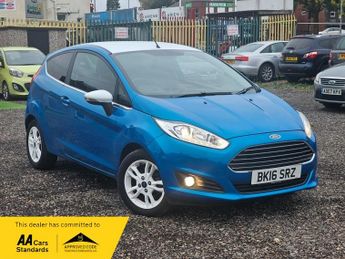 Ford Fiesta 1.0T EcoBoost Zetec Blue Edition Euro 6 (s/s) 3dr