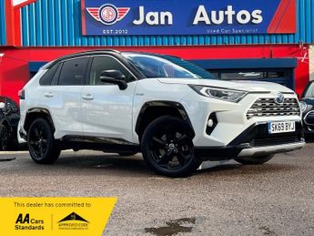 Toyota RAV4 2.5 VVT-h Dynamic CVT Euro 6 (s/s) 5dr Full Toyota S/H+1owner+Na