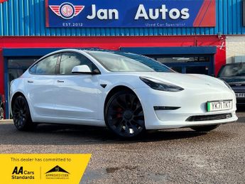 Tesla Model 3 (Dual Motor) Performance Auto 4WDE 4dr (Performance Upgrade) Pan