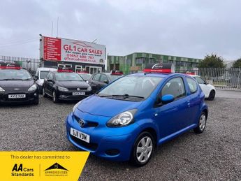 Toyota AYGO VVT-I BLUE+£20 ROAD TAX+ULEZ COMPLIAN+LOW INSURANCE+43K MILES ON