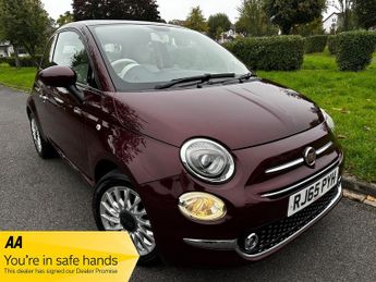 Fiat 500 1.2 LOUNGE FACELIFT-LEATHER-SUPERB-£20TAX