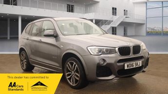 BMW X3 2.0 20d M Sport SUV 5dr Diesel Auto xDrive Euro 6 (s/s) (190 ps)