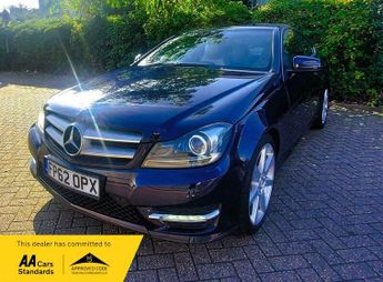 Mercedes C Class 1.6 C180 BlueEfficiency AMG Sport G-Tronic+ Euro 5 (s/s) 2dr