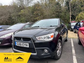 Mitsubishi ASX 1.8D 3 SUV 5dr Diesel Manual 4WD Euro 5 (114 ps)