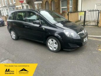 Vauxhall Zafira 1.6 16V Exclusiv MPV 5dr Petrol Manual Euro 5 (115 ps)