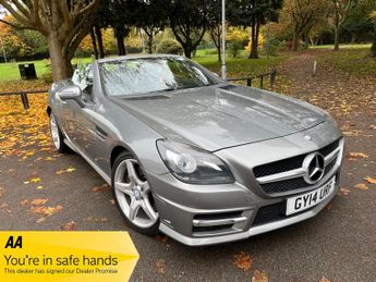 Mercedes SLK SLK250 CDI BLUEEFFICIENCY AMG SPORT (FSH-SAT NAV-LEATHER)