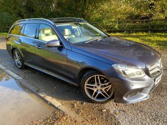 Mercedes E Class E220 BLUETEC AMG LINE PREMIUM PLUS !! ULEZ COMPLIANT - NEW MOT -