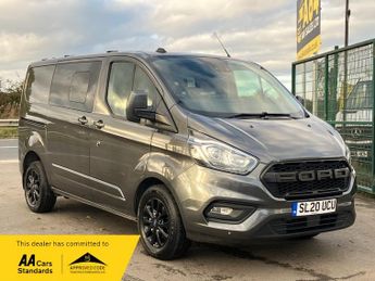 Ford Transit FORD TRANSIT CUSTOM CREW VAN AUTO WITH AIRCON AND HEATED SEATS.