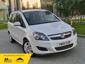 Vauxhall Zafira 1.8 16V Exclusiv MPV 5dr Petrol Manual Euro 5 (120 ps)