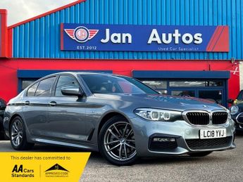 BMW 520 2.0 520d M Sport Auto Euro 6 (s/s) 4dr 2owner+Nav+Leather+Sensor