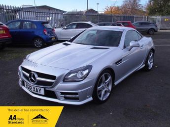 Mercedes SLK RESERVE FOR £99...SLK200 BLUEEFFICIENCY AMG SPORT AUTOMATIC....F