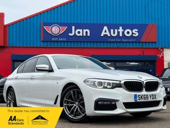 BMW 520 2.0 520d M Sport Auto Euro 6 (s/s) 4dr 1owner+Nav+Leather+Sensor