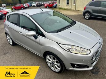 Ford Fiesta TITANIUM X £0.00 TAX+PT LEATHER+P/SENSORS