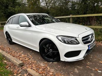 Mercedes C Class C220 D AMG LINE 1 FORMER KEEPER FULL MERCEDES MAIN DEALER SERVIC