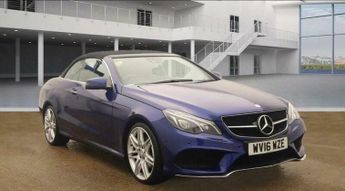 Mercedes E Class 2.1 E220d AMG Line Edition (Premium) Cabriolet G-Tronic+ Euro 6 