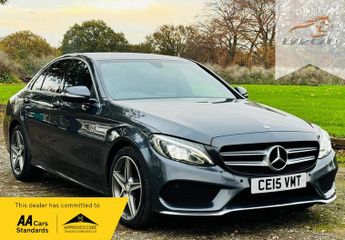 Mercedes C Class 2.1 C220 BlueTEC AMG Line Saloon 4dr Diesel G-Tronic+ Euro 6 (s/