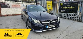 Mercedes C Class 2.1 C250d AMG Line Coupe 2dr Diesel G-Tronic+ Euro 6 (s/s) (204 