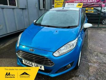 Ford Fiesta 1.0T EcoBoost Zetec Blue Edition Euro 6 (s/s) 5dr