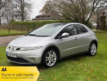 Honda Civic 1.8 i-VTEC ES Hatchback 5dr Petrol Automatic (169 g/km, 138 bhp)