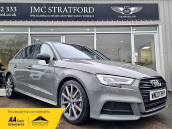 Audi A3 2.0 TFSI 40 Black Edition Sportback 5dr Petrol S Tronic quattro 