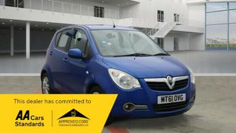 Vauxhall Agila 1.2 VVT SE MPV 5dr Petrol Auto Euro 5 (94 ps)