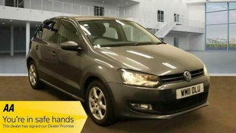 Volkswagen Polo 1.2 Moda Hatchback 5dr Petrol Manual Euro 5 (70 ps)