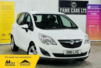 Vauxhall Meriva 1.4T 16V Exclusiv Euro 5 5dr