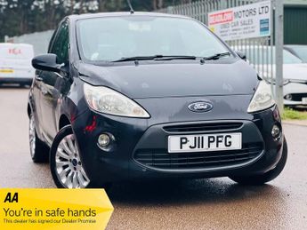 Ford Ka 1.2 Zetec Hatchback 3dr Petrol Manual Euro 5 (s/s) (69 ps)