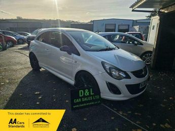 Vauxhall Corsa 1.2 16V Limited Edition Euro 5 3dr (PREVIOUSLY OWNED BY FOOTBALL